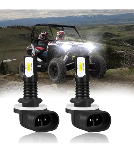 Amazon.com: HMCYCI 881 LED Headlight Bulbs Fit For Polaris Ranger